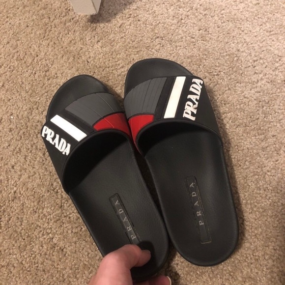 prada slides mens